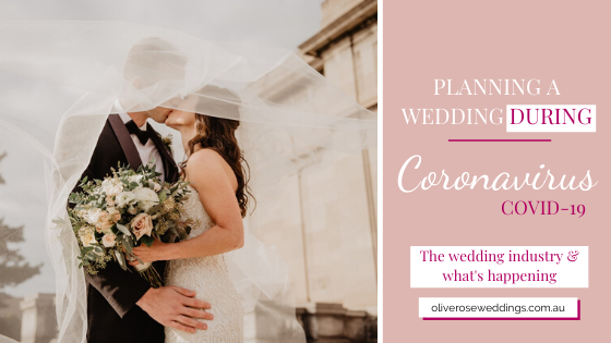 Blog Cover – Planning a Wedding during Coronavirus