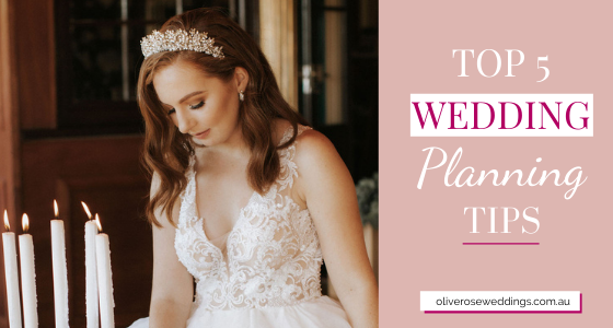 top wedding planning tips blog cover