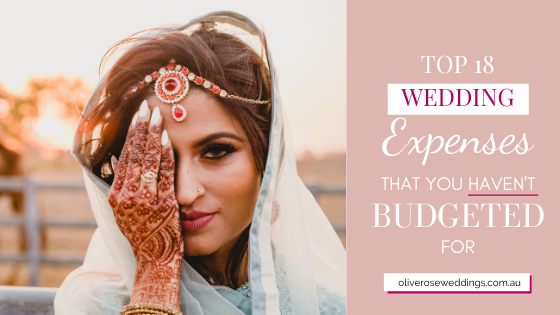 Top 18 wedding expenses you haven’t budgeted for – Cover