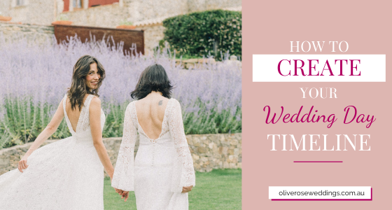 HOW TO CREATE YOUR WEDDING DAY TIMELINE - BLOG COVER