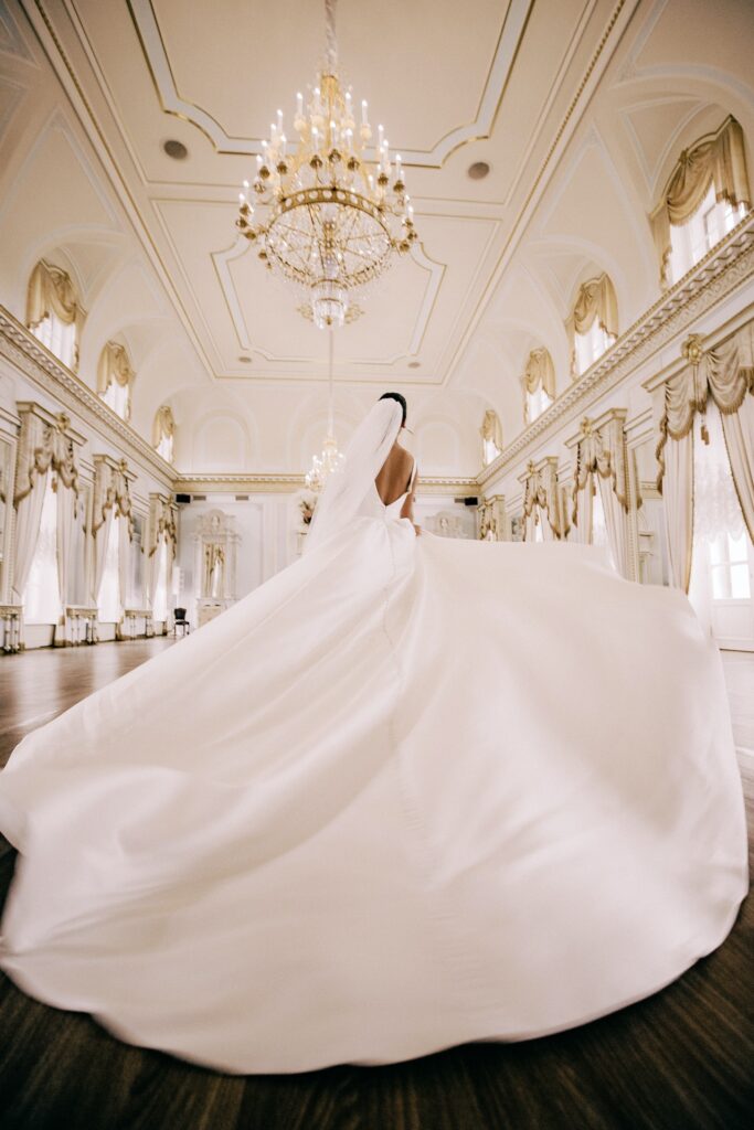 booking your wedding venue - bride