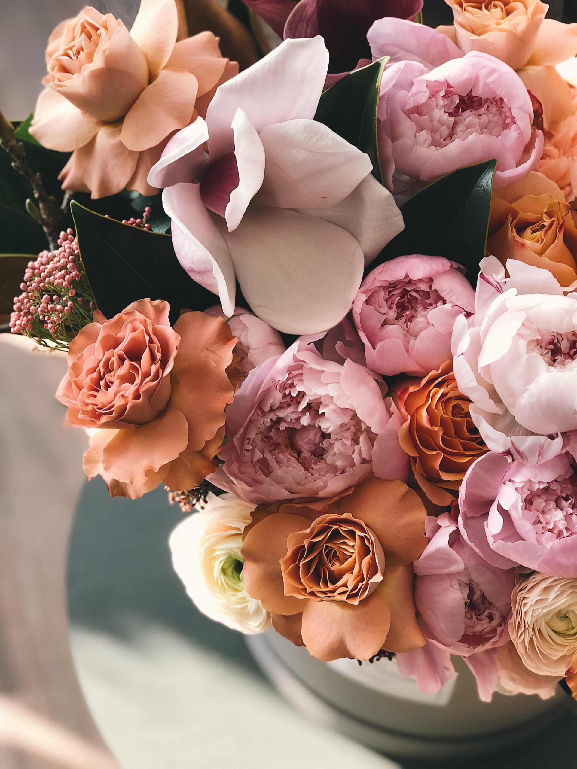Bouquet - Wedding day timeline